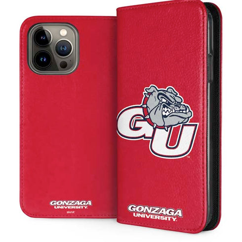 Gonzaga University GU Bulldogs iPhone 15 Pro Max Folio Case